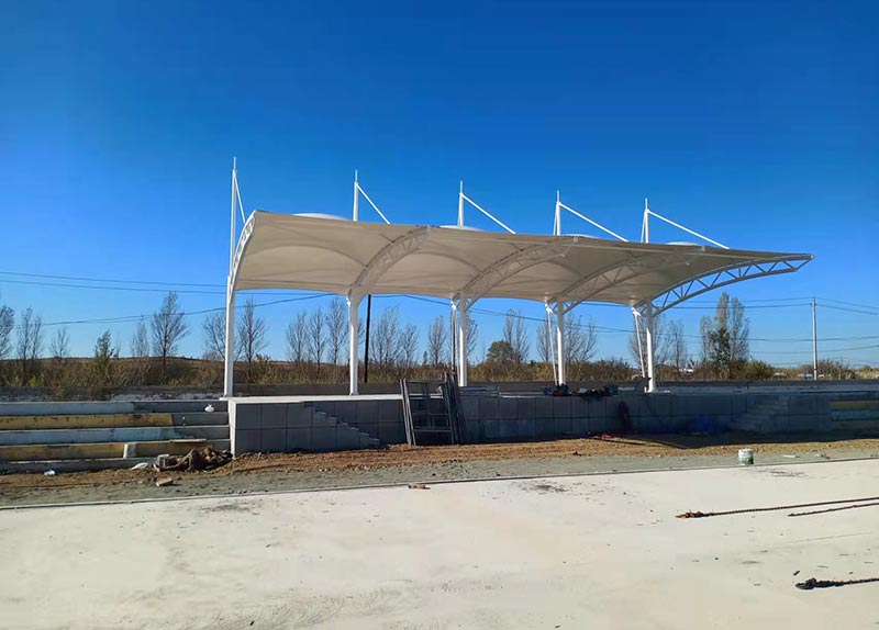 呼和浩特膜結構造型如何進行單元的拆分？