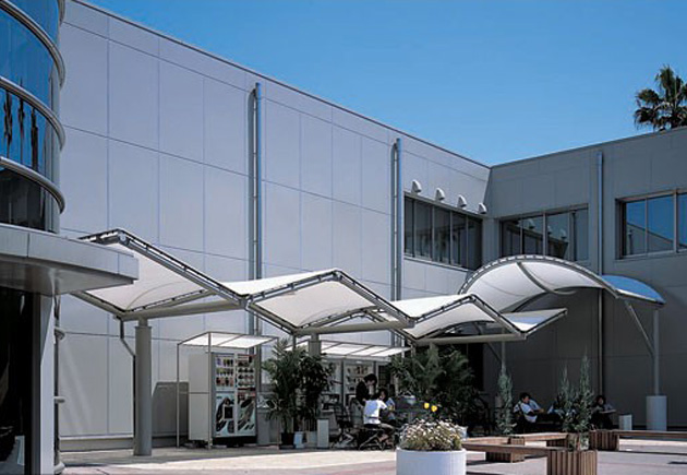 內蒙古呼和浩特膜結構初始形態的建立