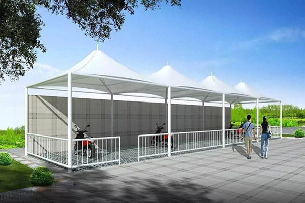 在呼和浩特市影響膜結(jié)構(gòu)停車(chē)棚的使用年限及其因素有哪些?