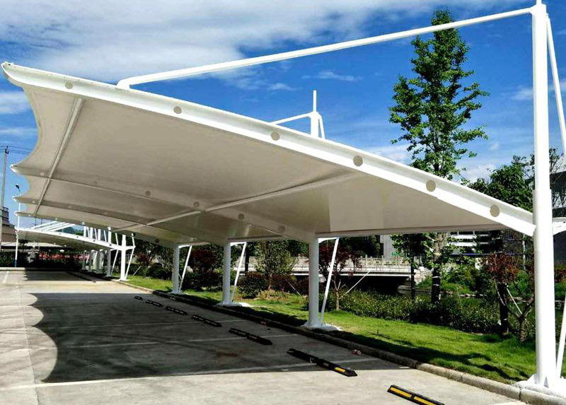 創(chuàng)新設(shè)計，呼和浩特膜結(jié)構(gòu)車棚守護(hù)您的座駕之美